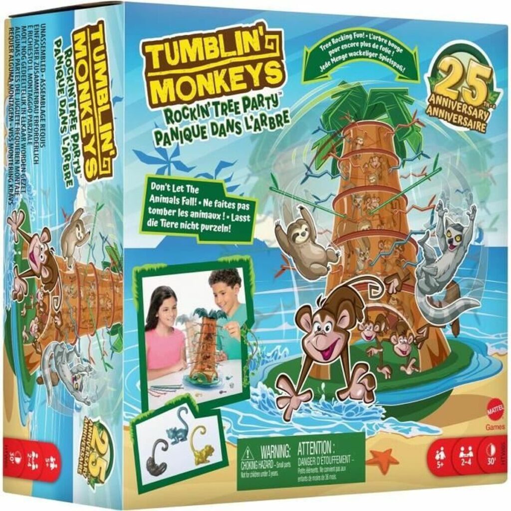 Επιτραπέζιο Παιχνίδι Mattel Tumblin' Monkeys