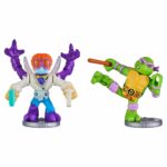 Στρατιωτικές φιγούρες Teenage Mutant Ninja Turtles Legends of Akedo: Donatello vs Baxter Stockman