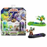 Στρατιωτικές φιγούρες Teenage Mutant Ninja Turtles Legends of Akedo: Leonardo vs Rocksteady