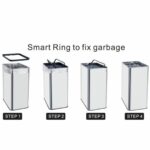 Σκουπίδια μπορεί να Kitchen Move Γκρι 70 L