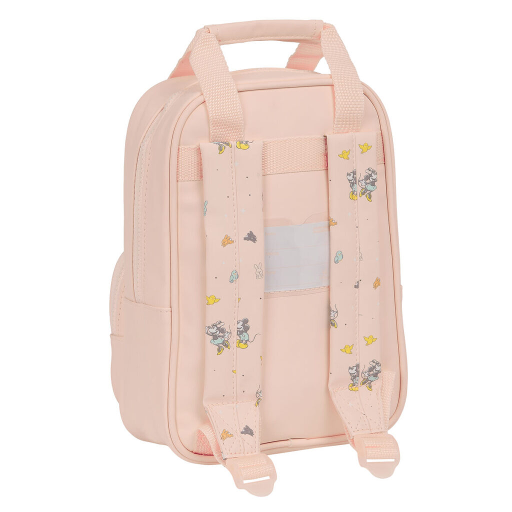 Σχολική Τσάντα Minnie Mouse Baby Ροζ 20 x 28 x 8 cm