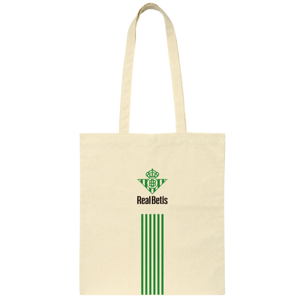 Τσάντα Real Betis Balompié Μπεζ βαμβάκι