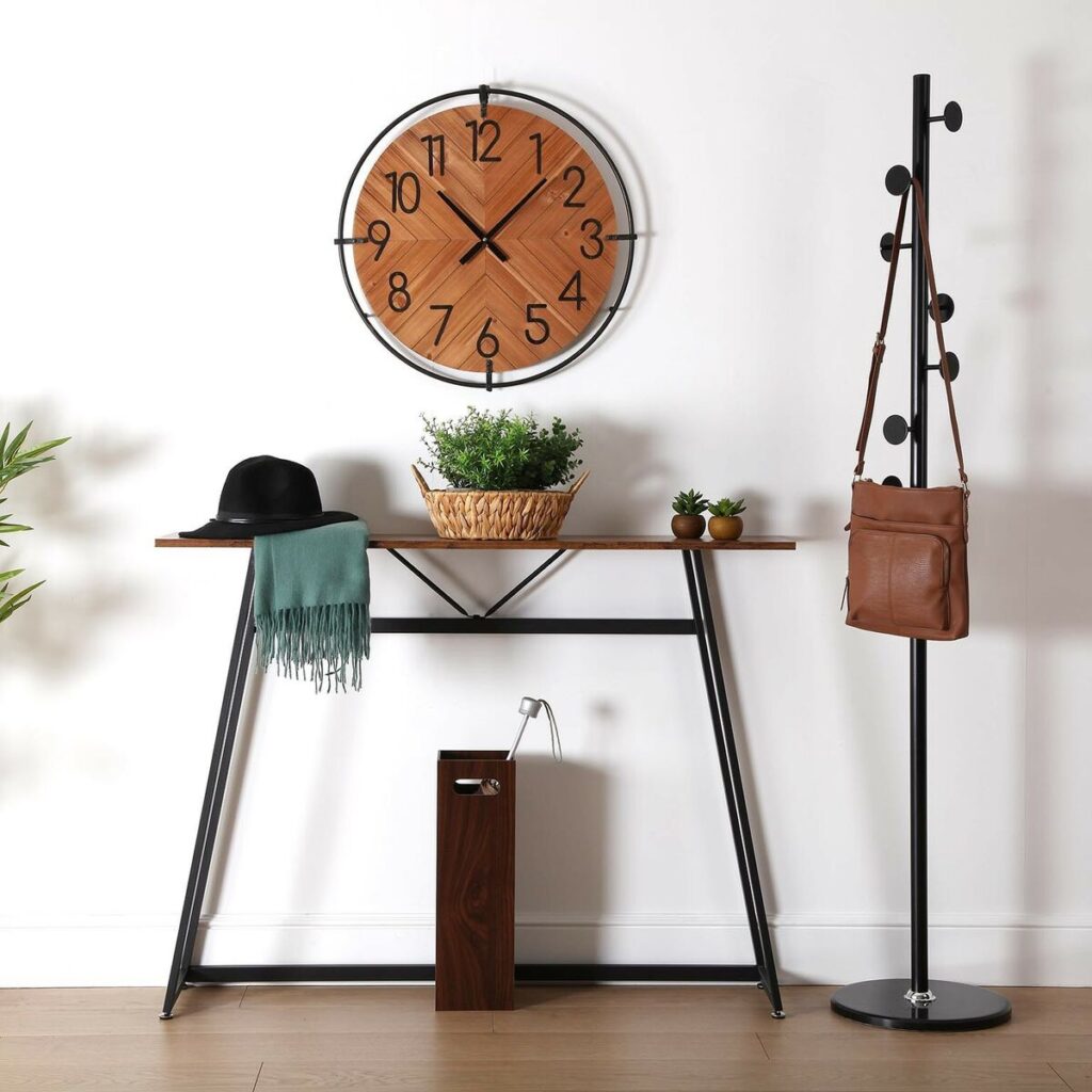 Hattestativ Versa Loom Μαύρο Μέταλλο