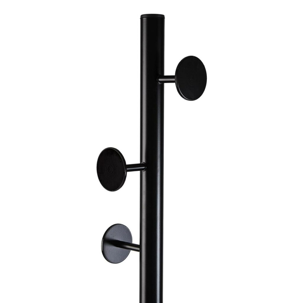 Hattestativ Versa Loom Μαύρο Μέταλλο