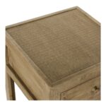 Κομοδίνο DKD Home Decor Καφέ Φυσικό Bamboo Ξύλο MDF 44 x 42 x 75 cm 43 x 42 x 75 cm