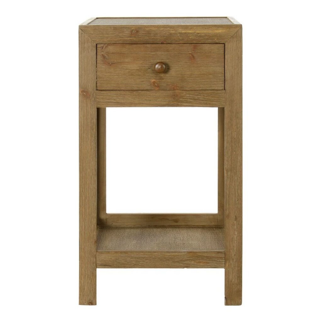 Κομοδίνο DKD Home Decor Καφέ Φυσικό Bamboo Ξύλο MDF 44 x 42 x 75 cm 43 x 42 x 75 cm