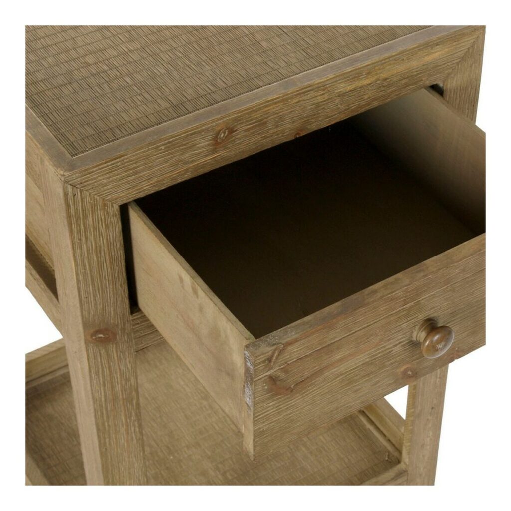 Κομοδίνο DKD Home Decor Καφέ Φυσικό Bamboo Ξύλο MDF 44 x 42 x 75 cm 43 x 42 x 75 cm