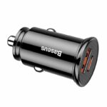 Baseus Φορτιστής Αυτοκινήτου Circular PD QC4.0+ 5A 30W (Μαύρο)