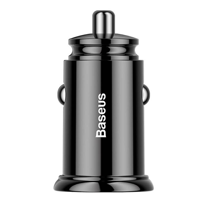 Baseus Φορτιστής Αυτοκινήτου Circular PD QC4.0+ 5A 30W (Μαύρο)