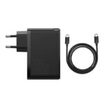 Baseus Φορτιστής Ταξιδιού GaN2 Pro Quick 2xUSB + 2xUSB-C 100W EU (Μαύρο)