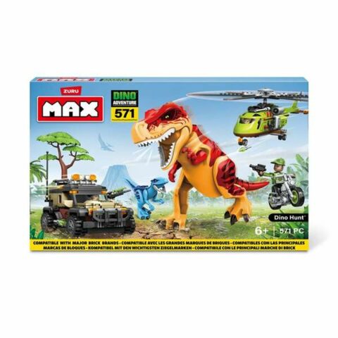 Παιχνίδι Κατασκευής + Εικόνες Zuru Max Dino 33 x 48