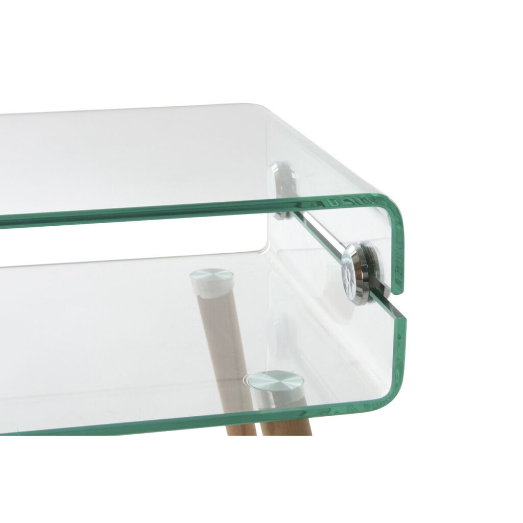 Κομοδίνο DKD Home Decor Κρυστάλλινο ξύλο οξιάς (55 x 40 x 55 cm)