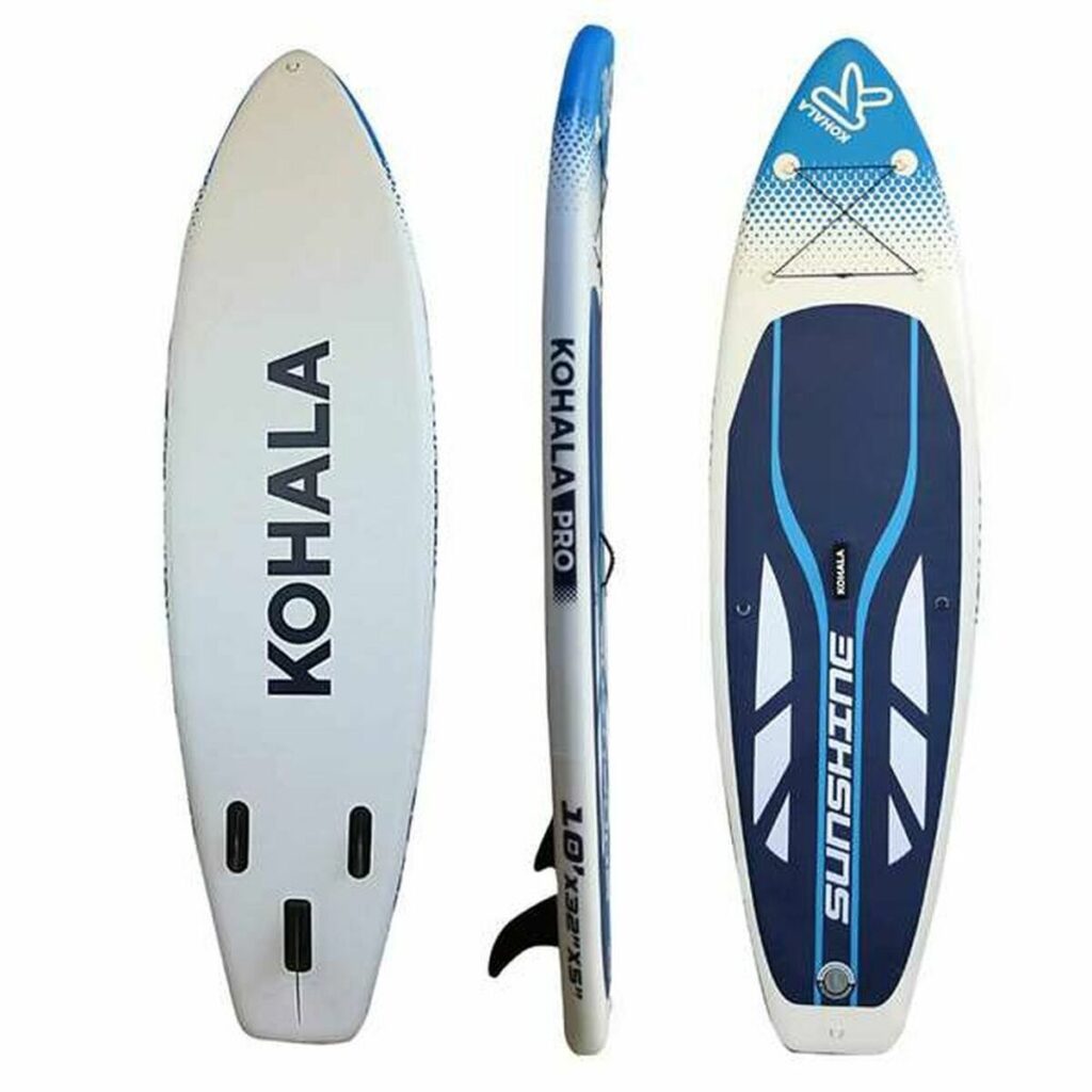 Φουσκωτή Κυματοσανίδα Paddle Surf με Αξεσουάρ Kohala Sunshine Λευκό (305 x 81 x 12 cm)