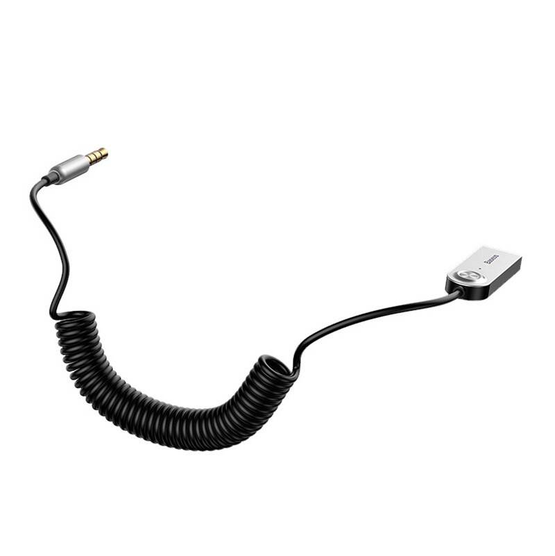 Baseus Αντάπτορας Ήχου USB Bluetooth 5.0  AUX (Μαύρο)