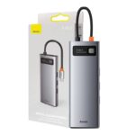 USB-C σε 3xUSB 3.0 + HDMI + USB-C PD + Ethernet RJ45 + MicroSD/SD + VGA (Ασημί)