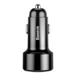Baseus Φορτιστής Αυτοκινήτου Magic USB + USB-C QC 4.0 PD 45W (Μαύρο)