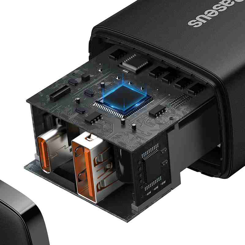 Baseus Φορτιστής Compact Quick Charger USB