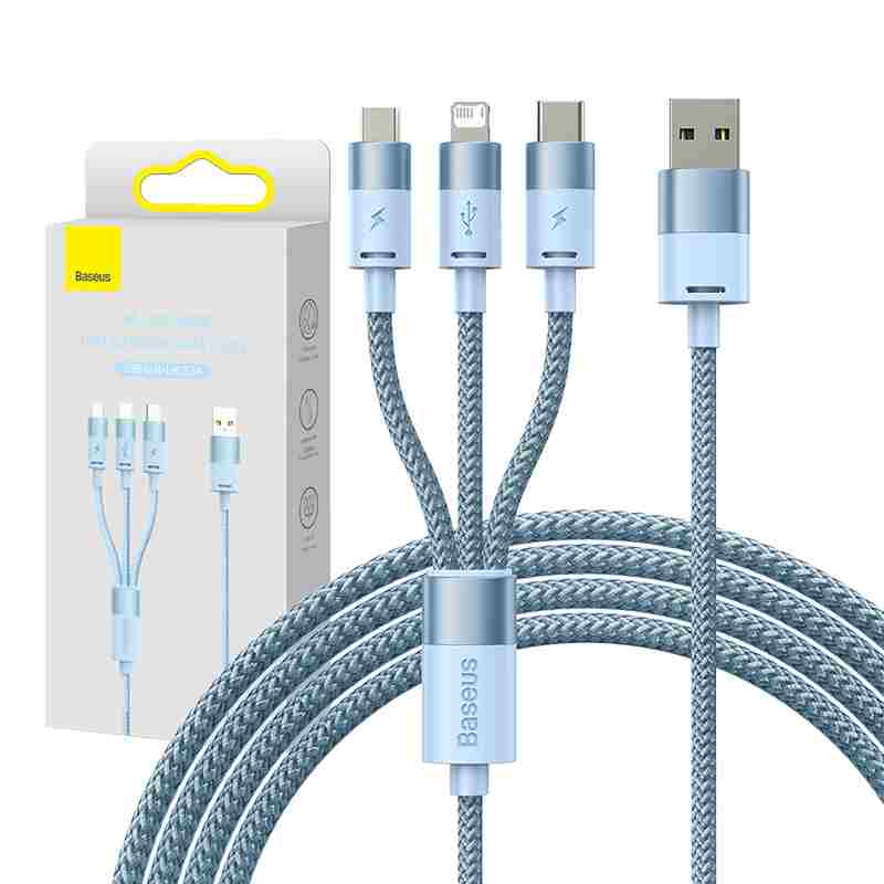 Baseus Καλώδιο USB 3σε1 StarSpeed Series