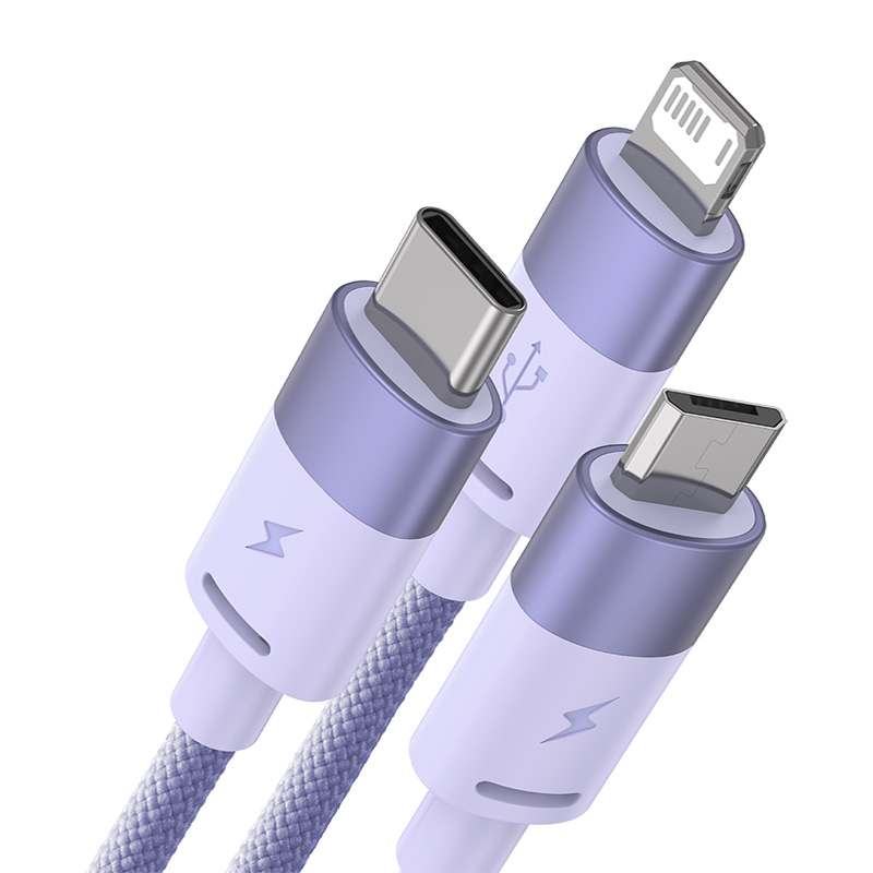 Baseus Καλώδιο USB 3σε1 StarSpeed Series