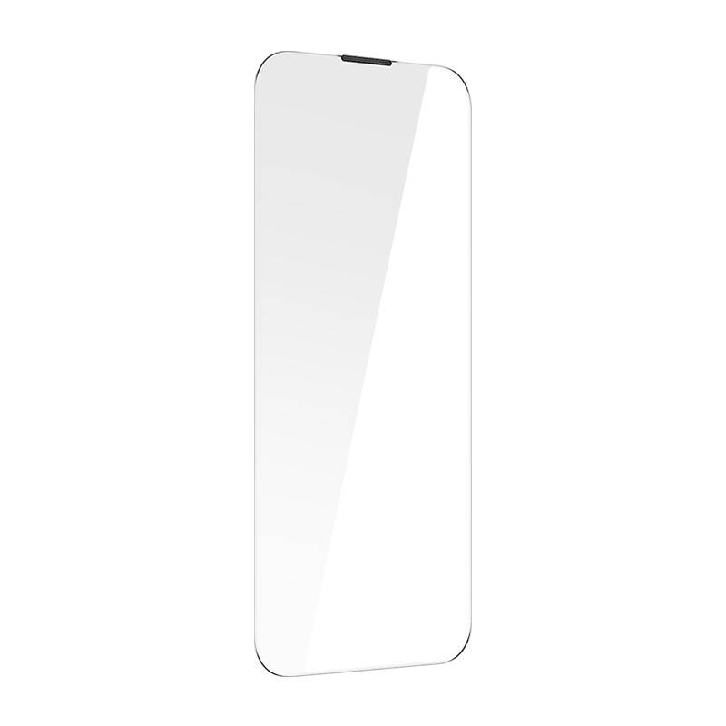 Baseus Προστατευτικό Οθόνης Crystal Tempered Glass Dust-proof 0.3mm για iPhone 14 Pro (2τμχ) (Διαφανές)