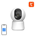 Laxihub Κάμερα IP P2-TY WiFi 1080p Full HD 360° Tuya (Λευκό)