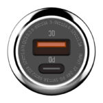 USB-C με Καλώδιο Lightning (Μαύρο/Ασημί)