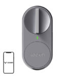 Lockin Έξυπνη Κλειδαριά με Πληκτρολόγιο SMART LOCK G30 (Γκρι)