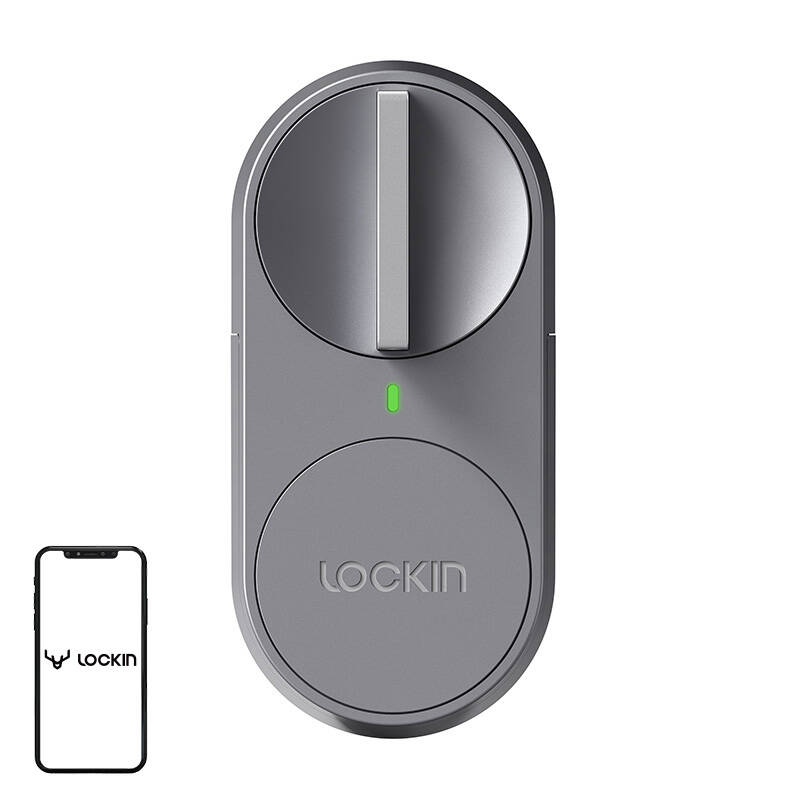 Lockin Έξυπνη Κλειδαριά με Πληκτρολόγιο SMART LOCK G30 (Γκρι)