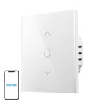Meross Έξυπνος Διακόπτης Ρολού WiFi MRS100HK (EU) με Χρονόμετρο (HomeKit) (Λευκό)
