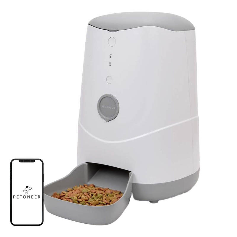 Petoneer Έξυπνη Αυτόματη Ταΐστρα Nutri (Λευκό/Γκρι)