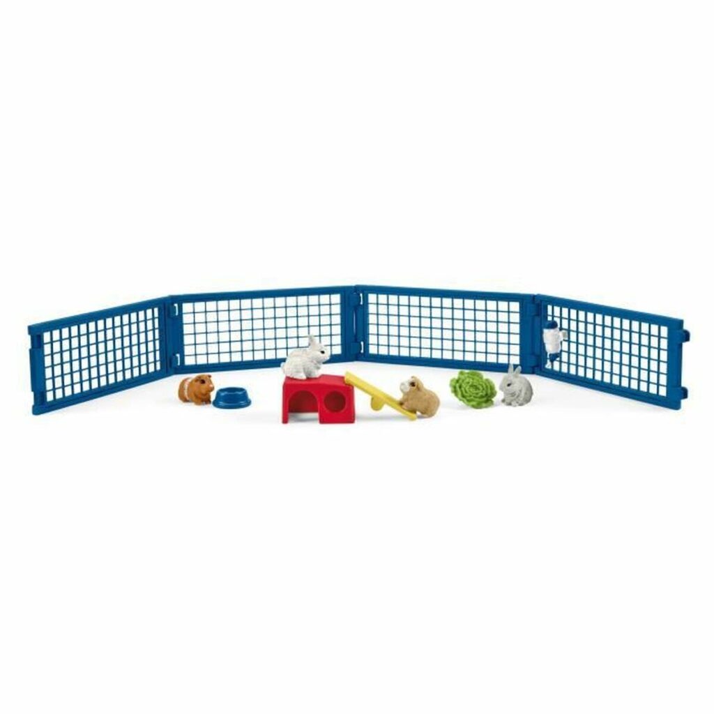 Σετ Ζώα Της Φάρμας Schleich Rabbit and guinea pig hutch Κουνέλι Πλαστική ύλη