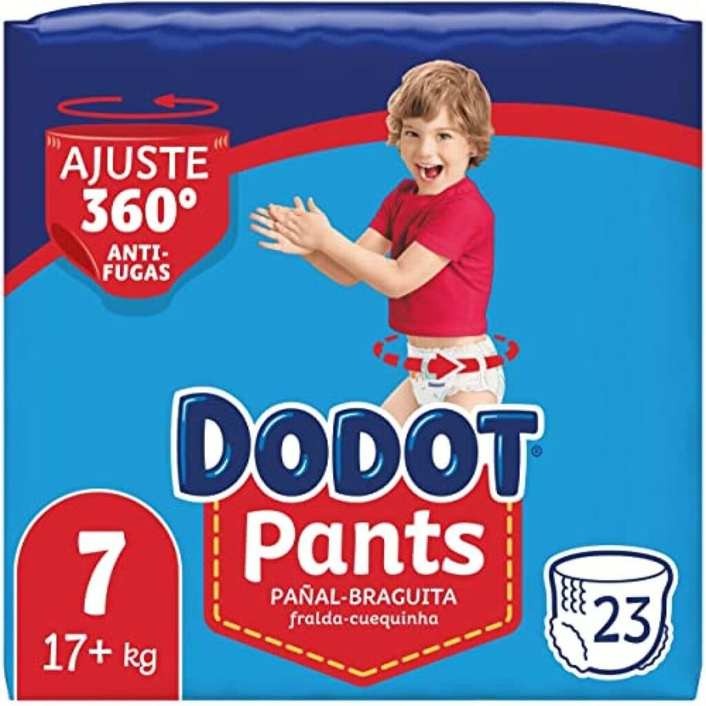 Πάνες Dodot Pants Μέγεθος 7 17 kg (x23)