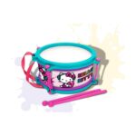 Τύμπανο Hello Kitty Μπλε Ροζ 16 cm