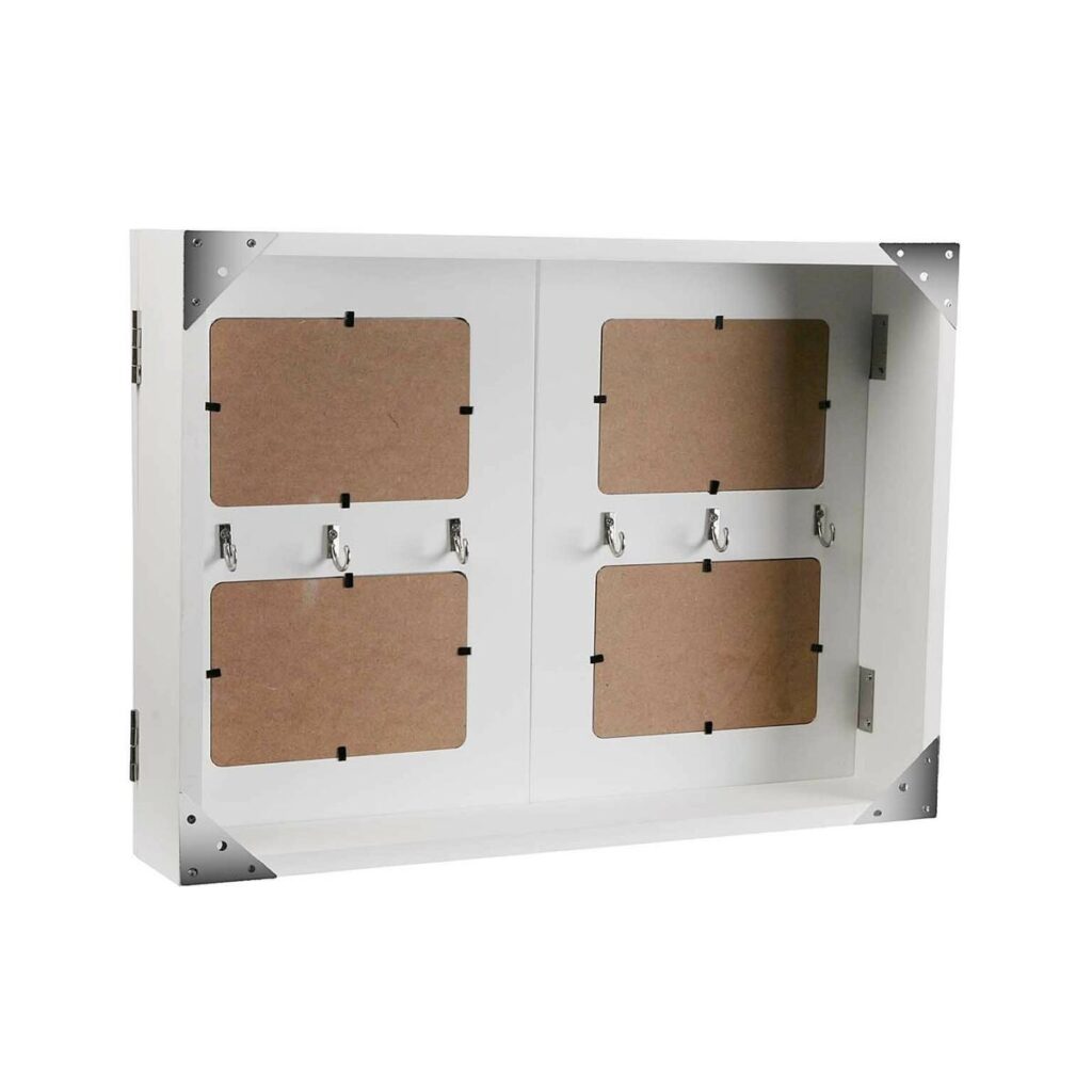 Ντουλάπα για κλειδιά Versa Wte 8 x 33 x 46 cm Λευκό