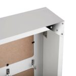 Ντουλάπα για κλειδιά Versa Wte 8 x 33 x 46 cm Λευκό