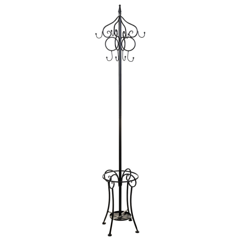 Hattestativ Alexandra House Living Μαύρο 26 x 38 x 26 cm