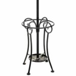 Hattestativ Alexandra House Living Μαύρο 26 x 38 x 26 cm