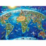 Παζλ Ravensburger Map of the monuments of the world
