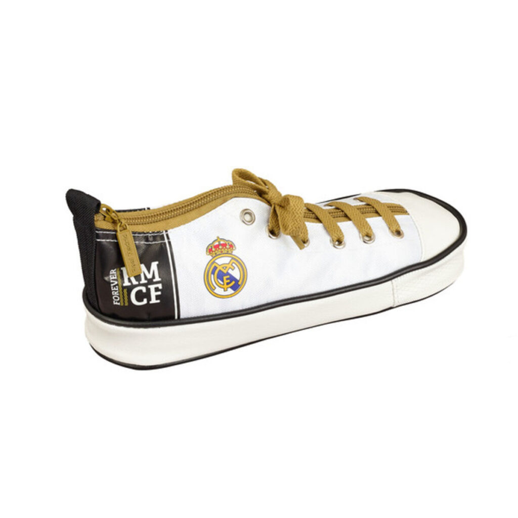Κασετίνα Real Madrid C.F. 811954-830 Μαύρο Λευκό (24 x 8 x 8.5 cm)