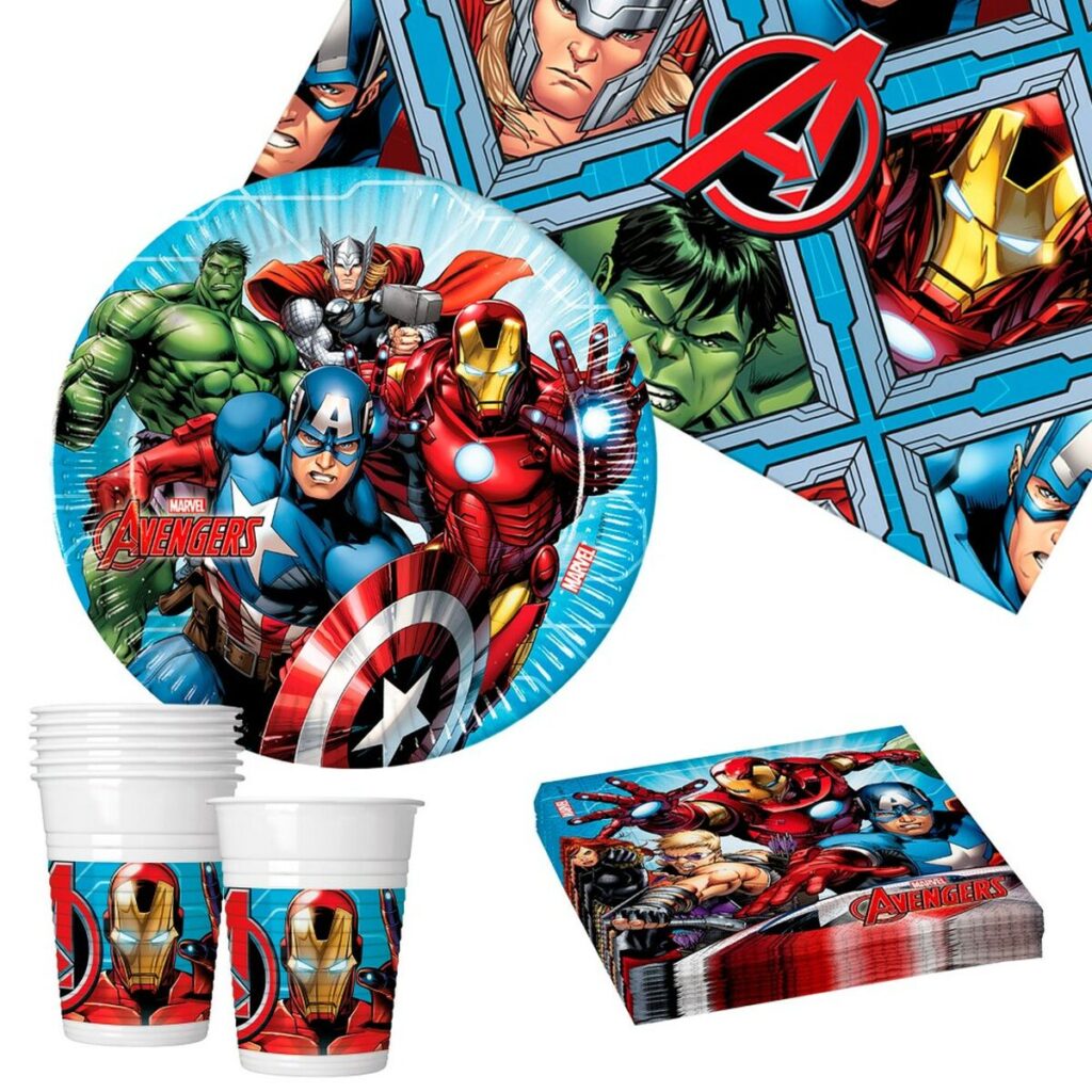 Σετ Γιορτινά Είδη The Avengers 37 Τεμάχια