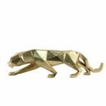 Διακοσμητική Φιγούρα DKD Home Decor Χρυσό Λεοπαρδαλί 35