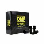 Set Παξιμάδια OMP 33 mm Μαύρο M12 x 1
