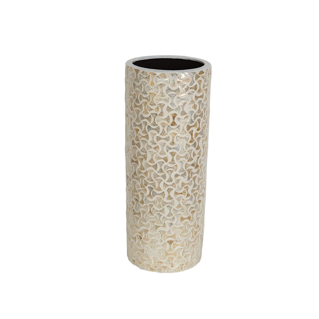 Ομπρελοθήκη Romimex Λευκό 20 x 50 x 20 cm