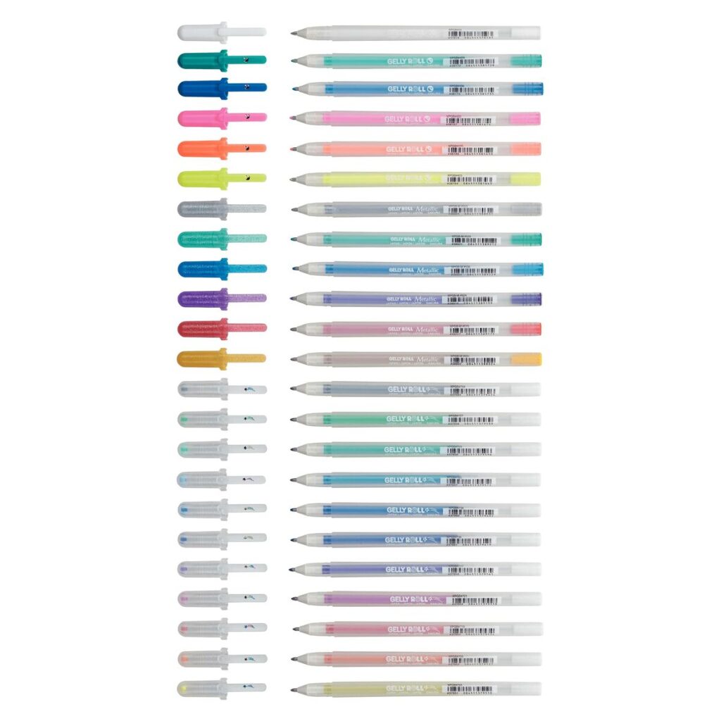 Σετ Στυλό Talens Sakura Gelly Roll Mixed 24 Τεμάχια