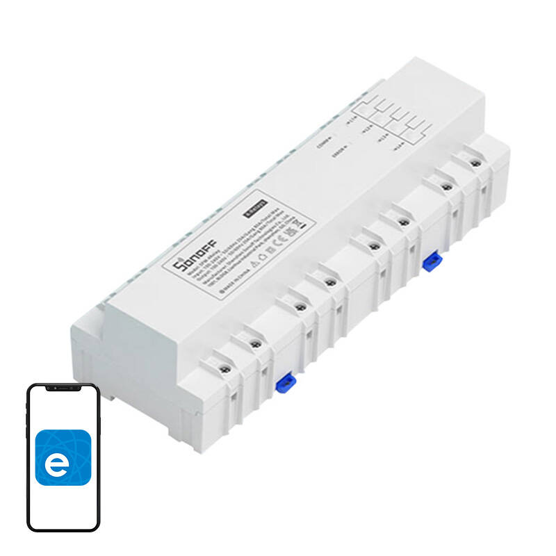 Sonoff Έξυπνος διακόπτης/Ρελέ SPM-4Relay (Λευκό) 4 x 20A WiFi