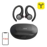 Tribit Ασύρματα Ακουστικά MoveBuds H1 BTH95 TWS (Μαύρο)