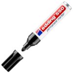 Μόνιμος δείκτης Edding 550 Μαύρο (x10)