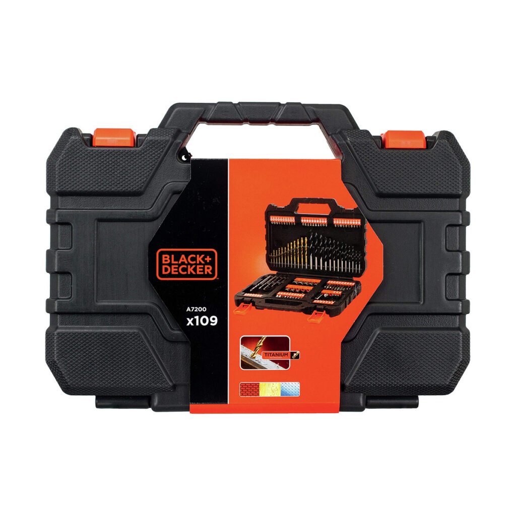 Σετ εργαλείων Black & Decker  a7200-x Χαρτοφύλακας 109 Τεμάχια