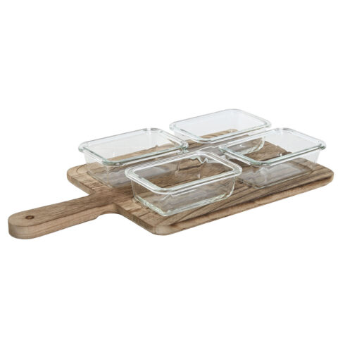 Δίσκος για σνακ Home ESPRIT Φυσικό 350 ml 39