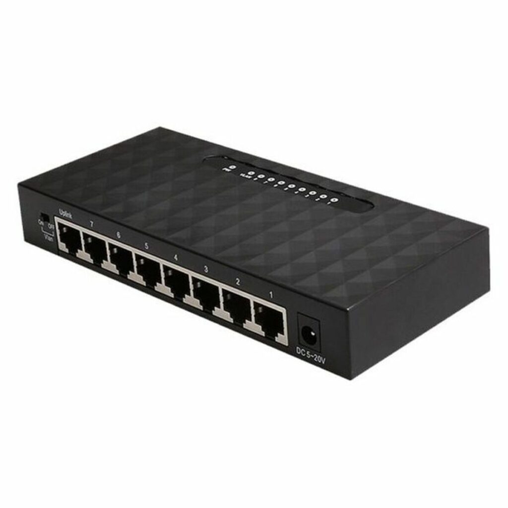 Διακόπτης iggual GES8000 Gigabit Ethernet 16 Gbps